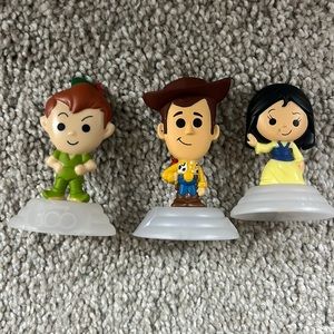 Disney’s 100 year collection - McDonalds happy meal toy Disney figurine set of 3